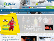 Tablet Screenshot of college-star.com